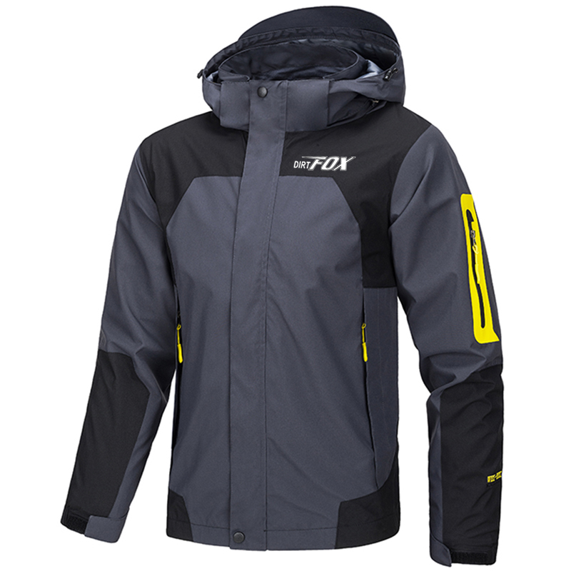Mountain Biking Jacket - DIRTFOX サイクリングウインドブレーカーチャケータ MTB 自転車防風コートオートバイメンズ冬バイクジャケットロードマウンテンバイク服