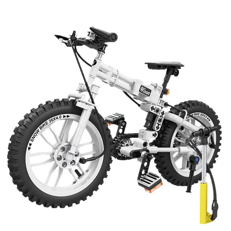 Mountain Biking Gifts - 246 個自転車マウンテンバイクビルディングブロックモデル技術アセンブリ子供の教育ビルディングおもちゃホリデーギフト