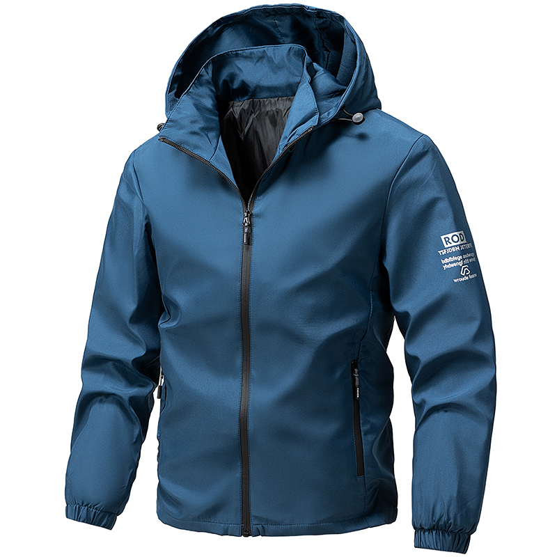 Mountain Biking Jacket - 男性ジャケットフード付きアウトドア釣りサイクリングハイキングジャケットモトクロスマウンテンバイクコートカジュアルアウターウェア日常着紳士服