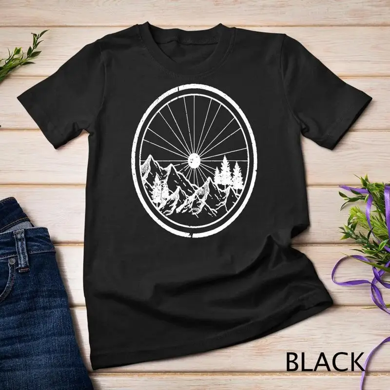 Mountain Biking Gifts - マウンテンバイクシャツ MTB サイクリング自転車バイクシャツ ギフト ユニセックス Tシャツ