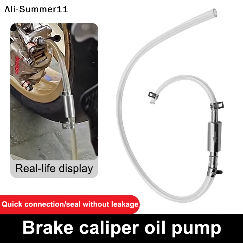 Hydraulic Brake Bleed - 【A6L】車・バイク用ブレーキエア抜きオイル交換ポンプツール 油圧ブレーキブリーダーツール クイック接続/漏れなしシール