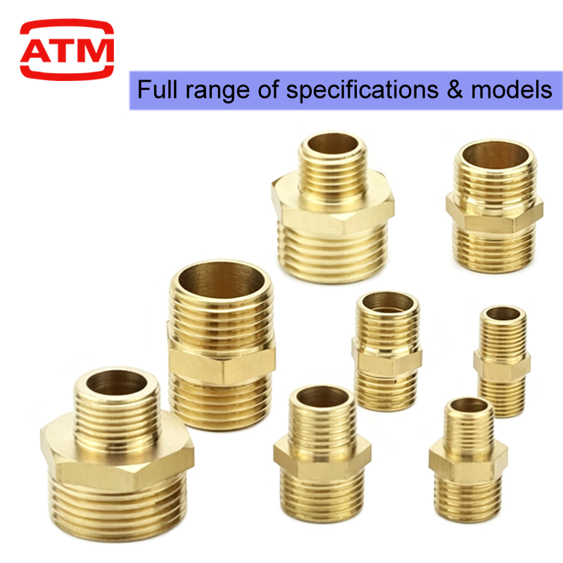 Spoke Nipple Brass - 真鍮製六角ニップル継手クイックカプラーアダプター 1/8 1/4 3/8 1/2 3/4