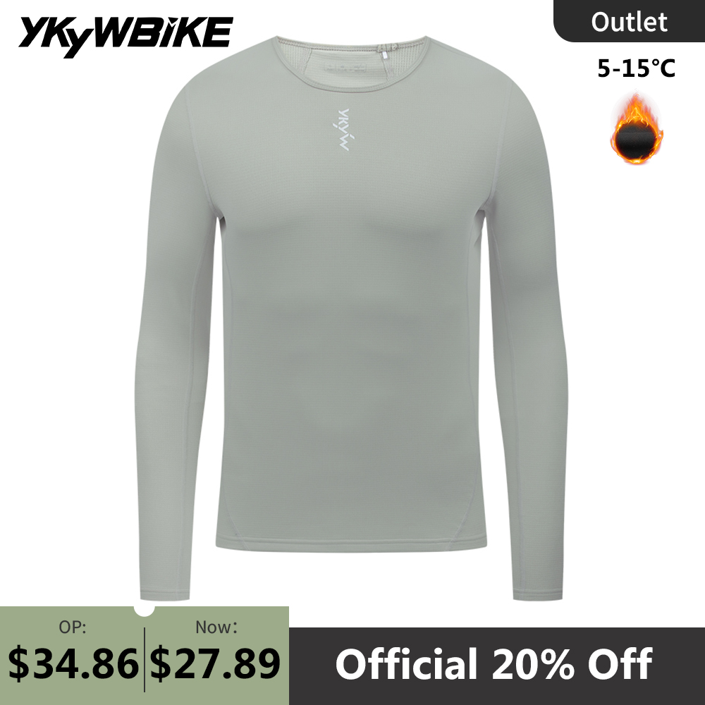 Mountain Biking Shirts - YKYWBIKE メンズ サイクリング ベースレイヤー 冬 秋
