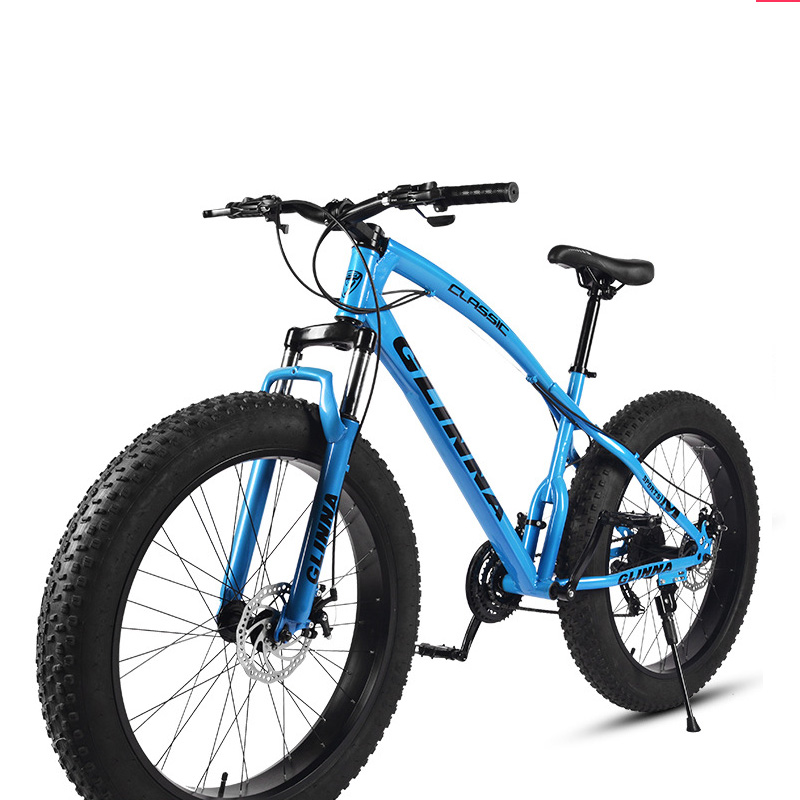 Mountain Biking Usa - フルサスペンション26インチホイール4.0ファットバイクビッグタイヤサイクルスノーMTBマウンテンバイクビーチサイクリングファットバイクスノーバイク（男性用）