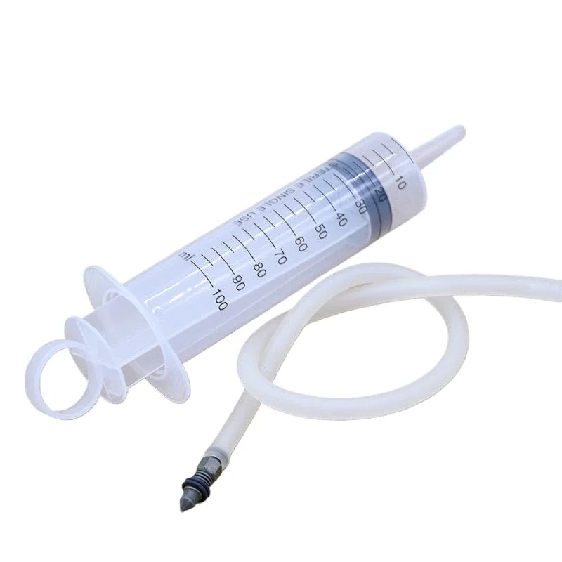 オートバイブレーキブリーダーシリンジツールキット、100ml - Hydraulic Brake Bleed のレビューと価格