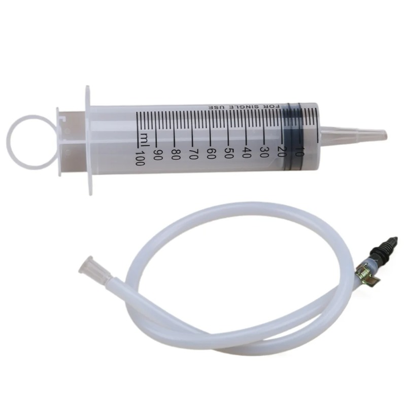 オートバイブレーキブリーダーシリンジツールキット、100ml - Hydraulic Brake Bleed のレビューと価格