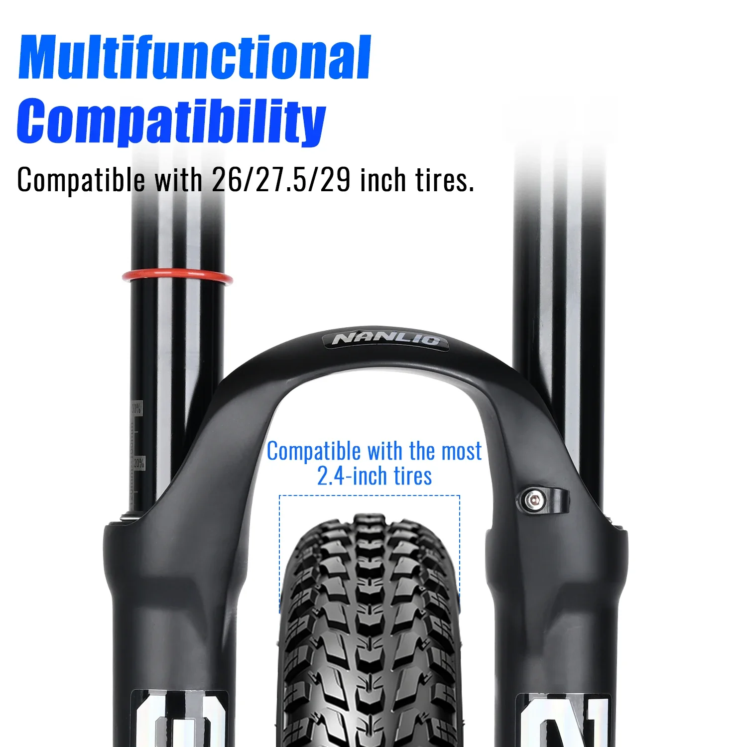 Nanlio X5 エアサスペンションフォーク MTB XC - Mountain Biking Gifts のレビューと価格
