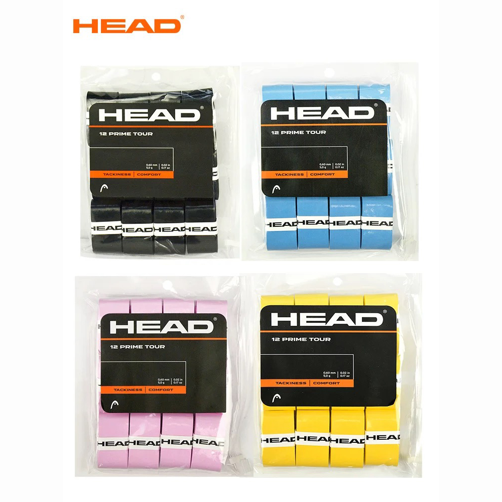 4/12 個ヘッドハンド接着剤ノンスリップベルテニスラケット - Head Racket Boom のレビューと価格