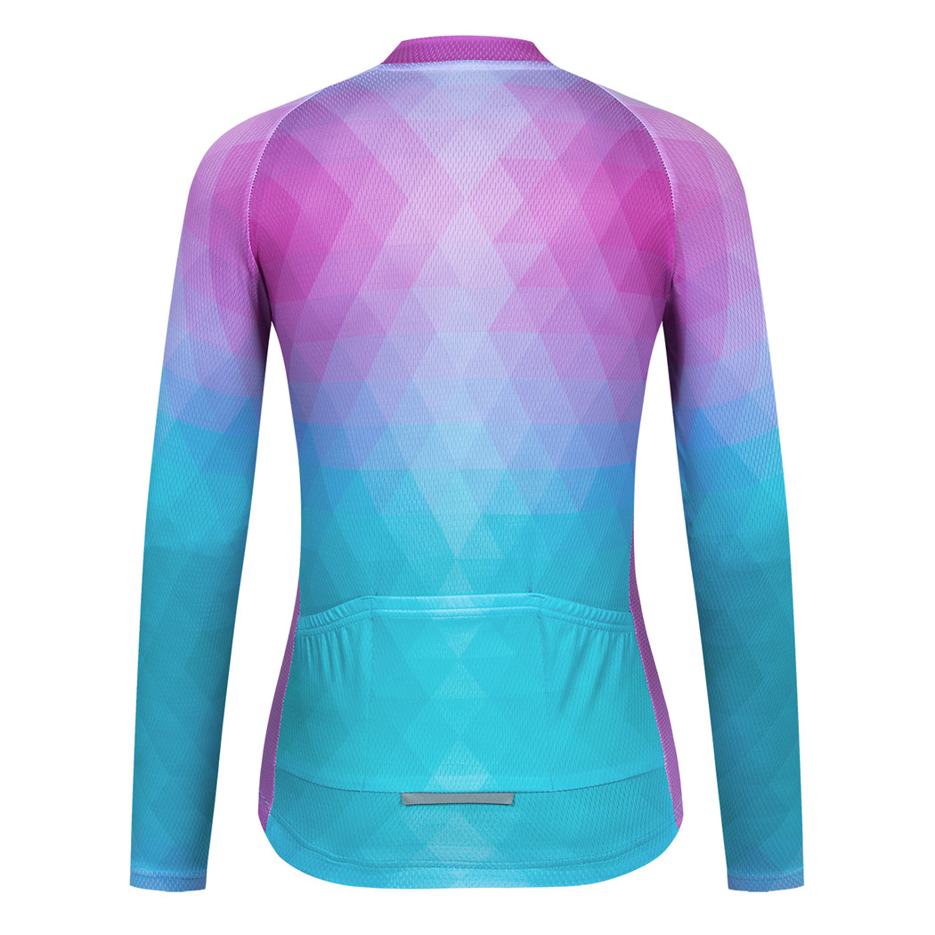 秋の女性のサイクリングジャージシャツ長袖マウンテンバイク服マ - Mountain Biking Jacket のレビューと価格