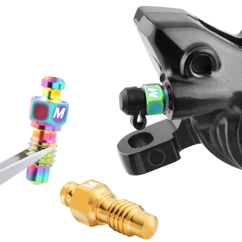 MUQZI 1ペア MTBブレーキキャリパー チタン合金 ブ - Hydraulic Brake Bleed のレビューと価格