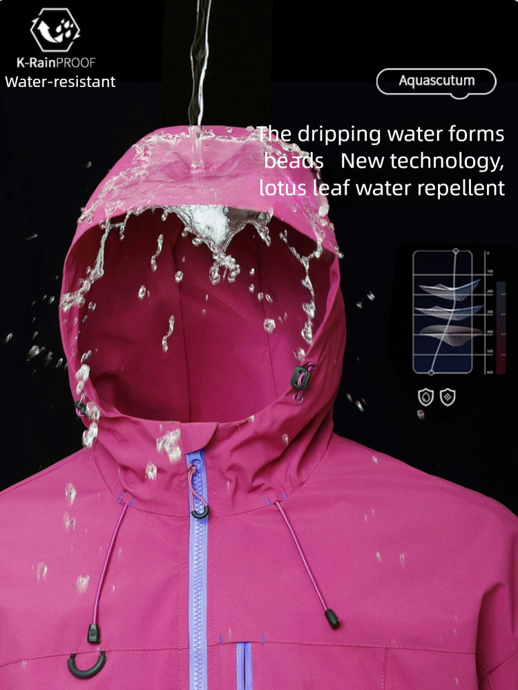 防水ハイキングジャケット男性屋外釣りサイクリングジャケット女 - Mountain Biking Jacket のレビューと価格