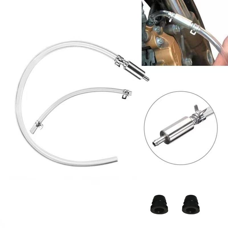 ホットオートバイブレーキブリーダーホース油圧ブレーキキャリパ - Hydraulic Brake Bleed のレビューと価格