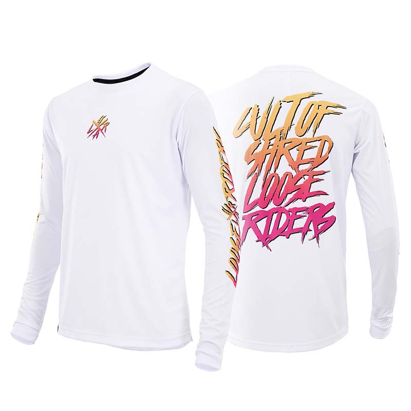 2023 ルーズライダーメンズ長袖ジャージ BMX エンデュ - Mountain Biking Shirts のレビューと価格