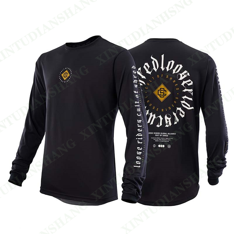 2023 ルーズライダーメンズ長袖ジャージ BMX エンデュ - Mountain Biking Shirts のレビューと価格