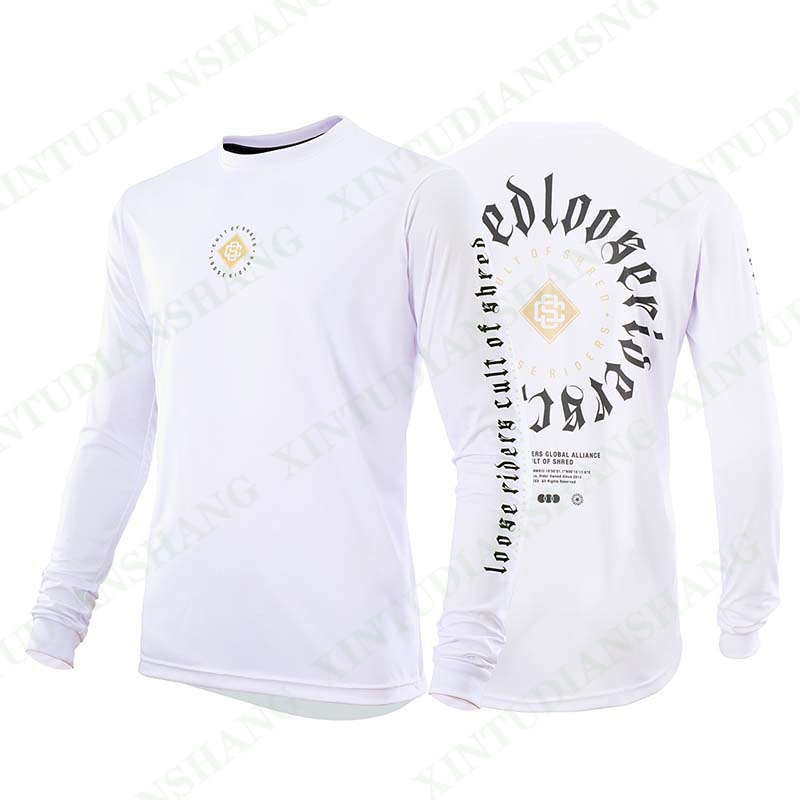 2023 ルーズライダーメンズ長袖ジャージ BMX エンデュ - Mountain Biking Shirts のレビューと価格