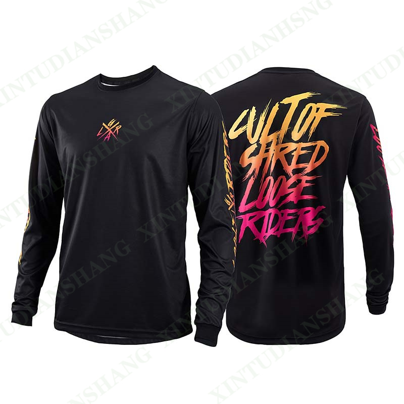 2023 ルーズライダーメンズ長袖ジャージ BMX エンデュ - Mountain Biking Shirts のレビューと価格