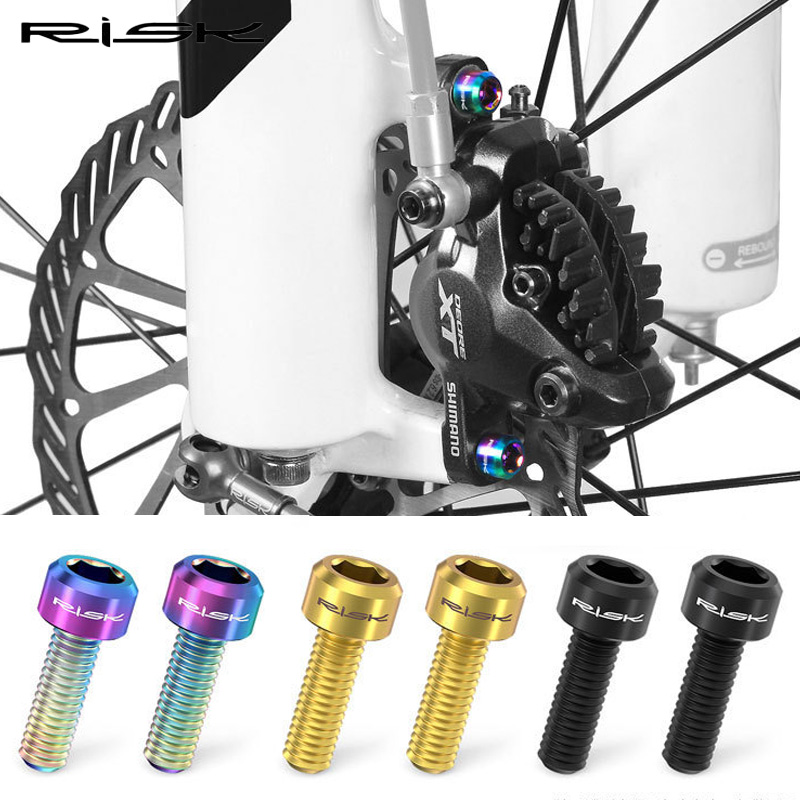 チタンブレーキキャリパースクリューM6チタンボルト20mm  - Hydraulic Brake Bleed のレビューと価格