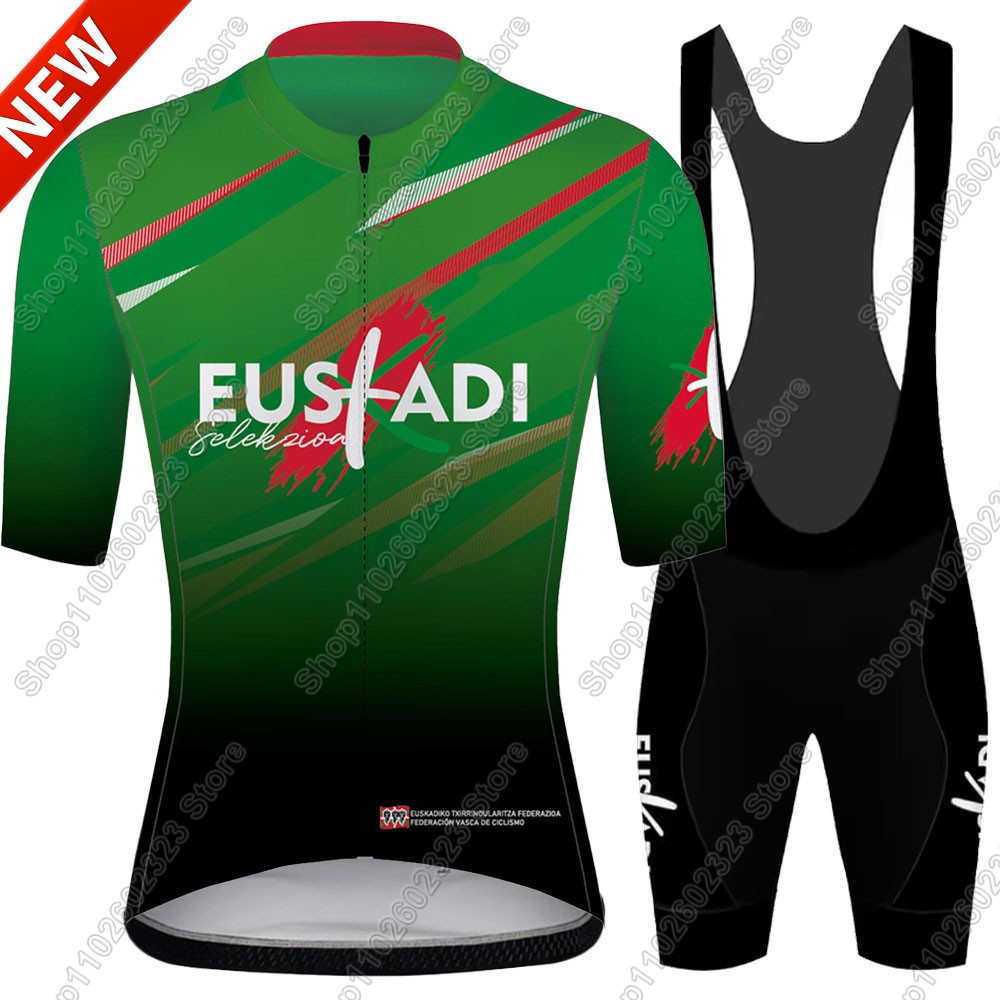 Euskadi チームサイクリングジャージ 2026 セット - Mountain Biking Shirts のレビューと価格