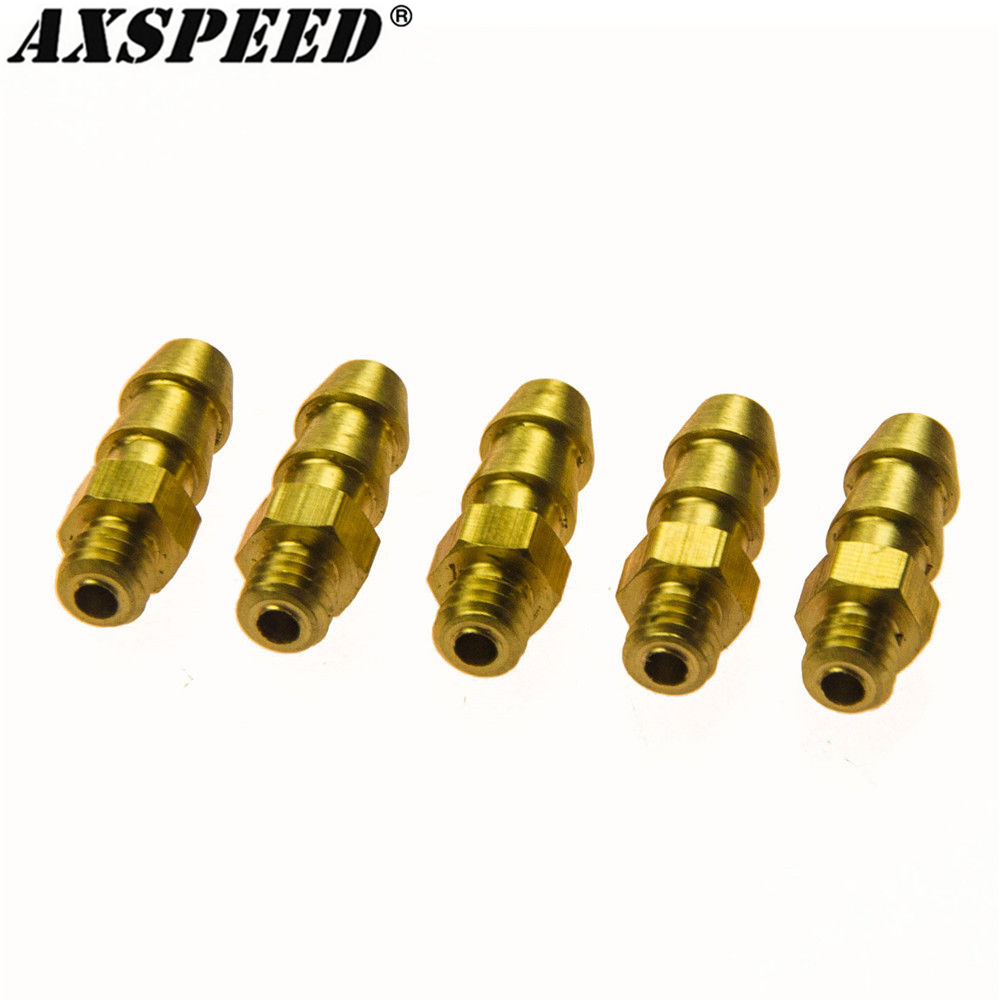 AXSPEED 5 個 M4 M5 M6 ネジ付き真鍮水ニッ - Spoke Nipple Brass のレビューと価格