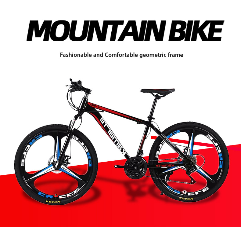 高品質24インチデュアルディスクブレーキ自転車ギア（男女学生 - Mountain Biking Usa のレビューと価格