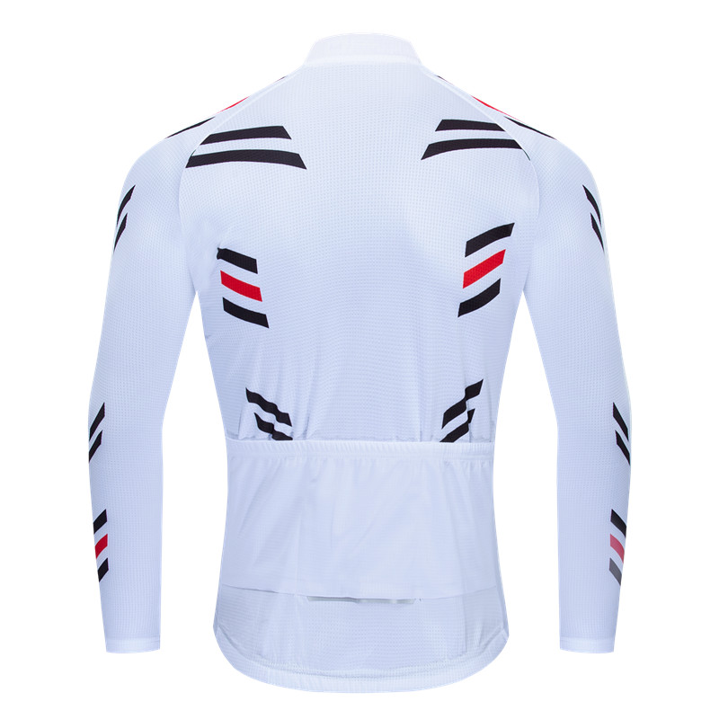 プロチームサイクリングジャージ長袖男性秋マウンテンバイク服ト - Mountain Biking Jacket のレビューと価格