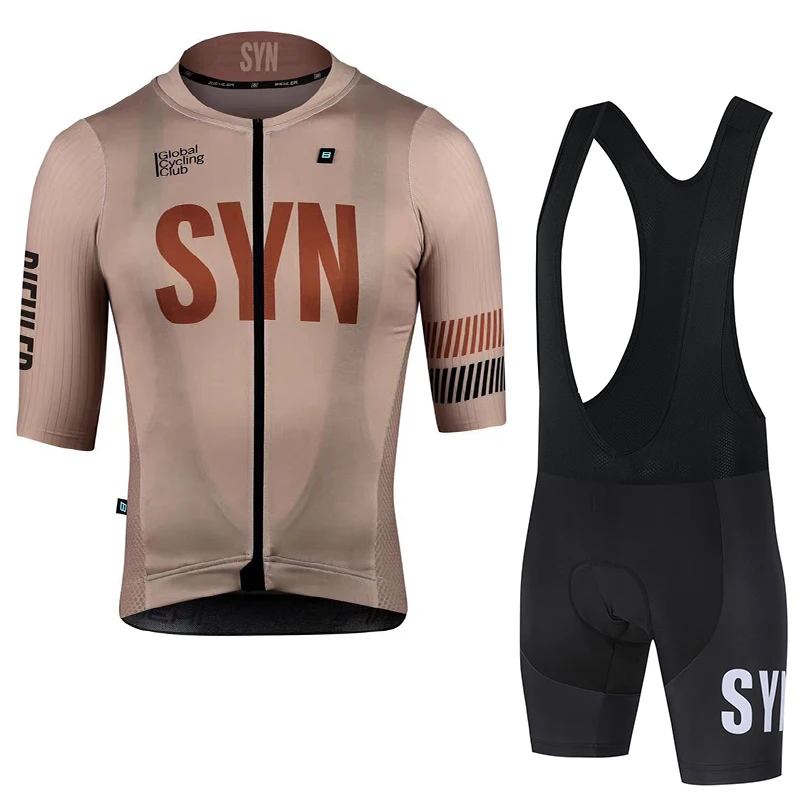 SYN メンズサイクリングジャージ 夏用ロードバイクサイクリ - Mountain Biking Shirts のレビューと価格