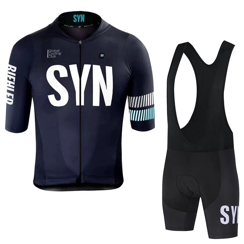 SYN メンズサイクリングジャージ 夏用ロードバイクサイクリ - Mountain Biking Shirts のレビューと価格