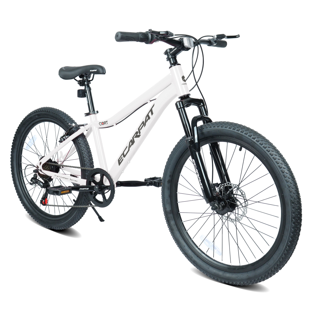 24インチ ユースマウンテンバイク 7段変速＆フロントサスペ - Mountain Biking Youth のレビューと価格