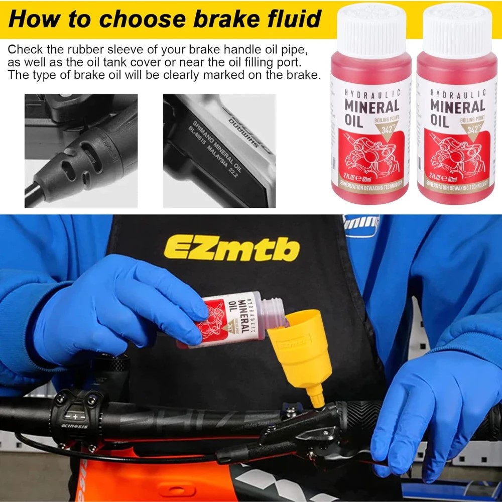 自転車ブレーキミネラルオイル 自転車油圧ディスクブレーキオイ - Hydraulic Brake Bleed のレビューと価格