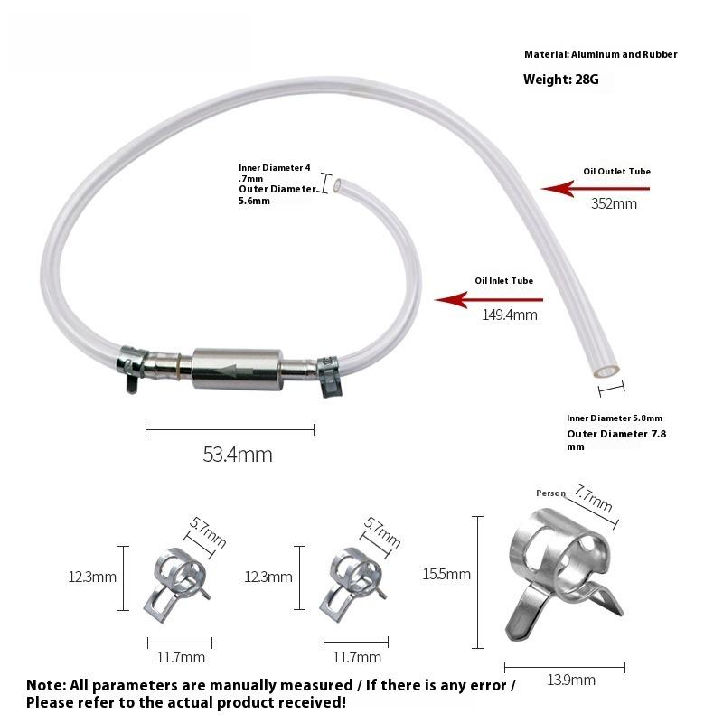 1 セット耐久性のあるブリーダー流体ホース油圧クラッチバルブ - Hydraulic Brake Bleed のレビューと価格