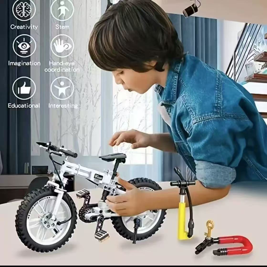 246 個自転車マウンテンバイクビルディングブロックモデル技 - Mountain Biking Gifts のレビューと価格