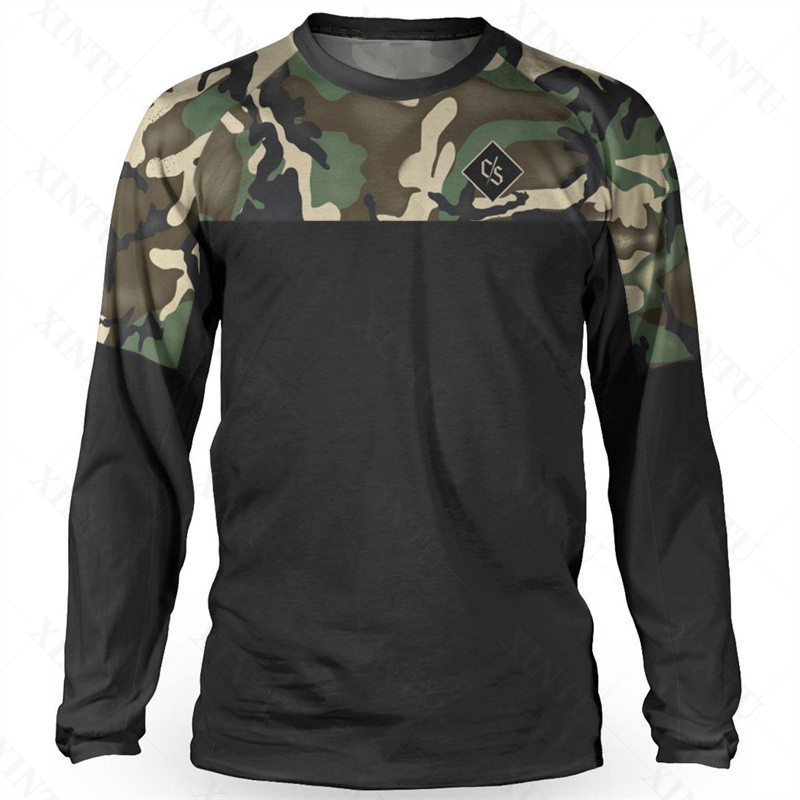 男性用ルーズライダーTシャツ,ダウンヒルマウンテンバイクウェ - Mountain Biking Shirts のレビューと価格