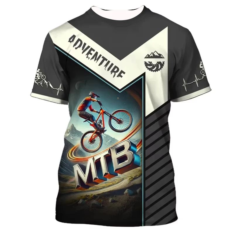 2026年新作メンズマウンテンバイクグラフィックTシャツ、カ - Mountain Biking Shirts のレビューと価格