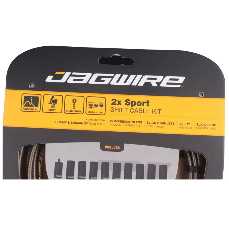 JAGWIRE 2x スポーツシフトケーブル MTB マウン - Mountain Biking Sport のレビューと価格