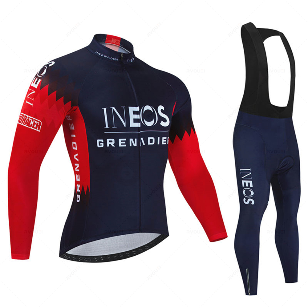Ineos チーム男性春スポーツサイクリングジャージ秋 Mt - Mountain Biking Sport のレビューと価格