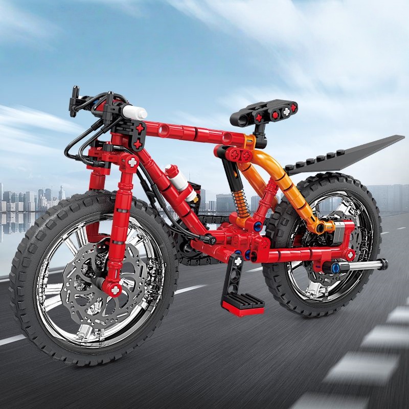 200個以上のマウンテンバイク組み立てブロックおもちゃ、家の - Mountain Biking Gifts のレビューと価格