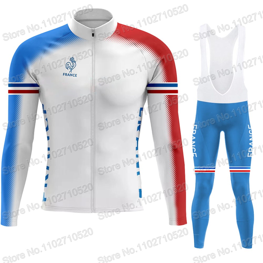 フランス代表チーム 2025 サイクリングジャージセット長袖 - Mountain Biking Jacket のレビューと価格