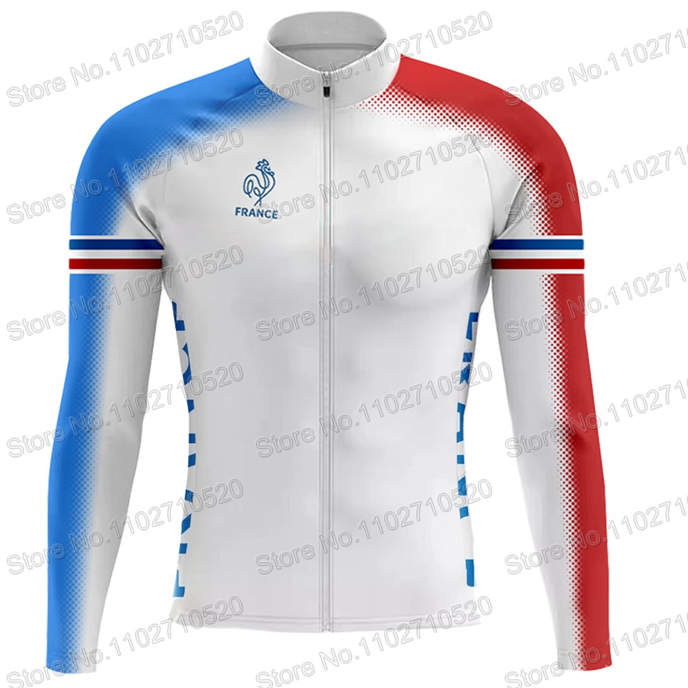フランス代表チーム 2025 サイクリングジャージセット長袖 - Mountain Biking Jacket のレビューと価格