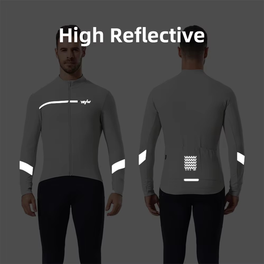 YKYWBIKE メンズ 冬用サイクリングジャージ 暖かいロ - Mountain Biking Jacket のレビューと価格